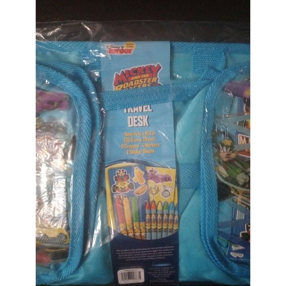 Innovative Designs Disney Junior Mickey And The Roadster Racers Travel Desk New - Picture 10 of 12
